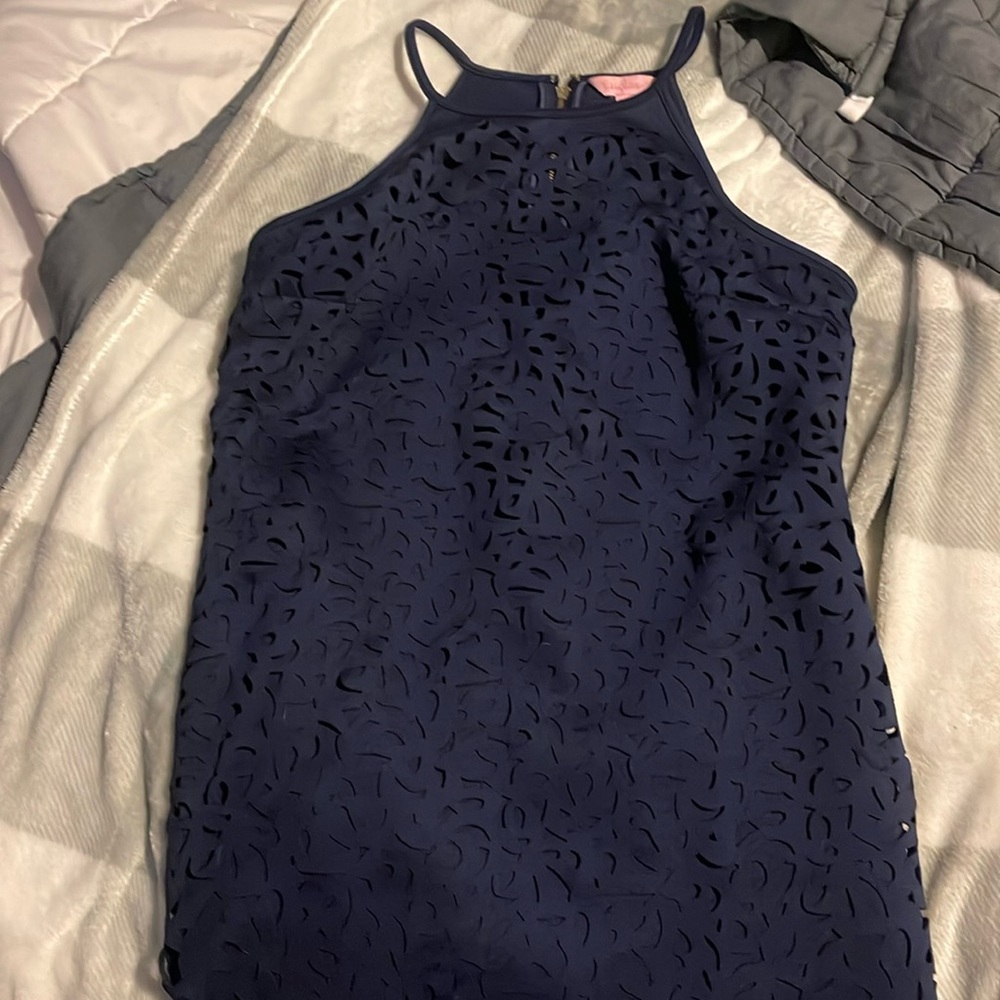 navy lilly pulitzer dress